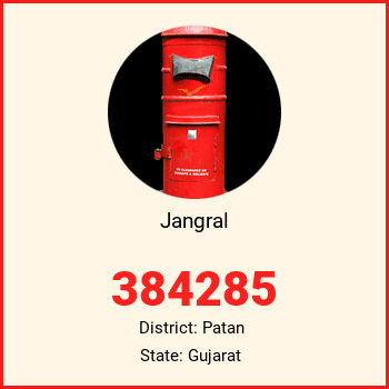Jangral pin code, district Patan in Gujarat