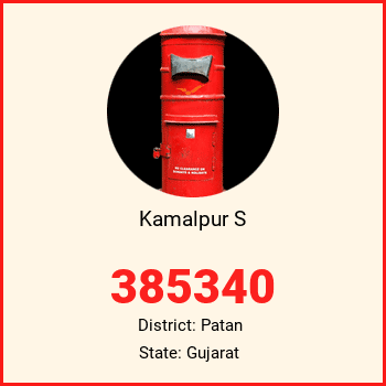 Kamalpur S pin code, district Patan in Gujarat