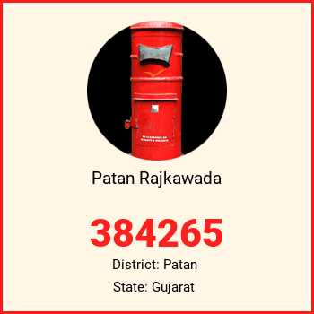 Patan Rajkawada pin code, district Patan in Gujarat