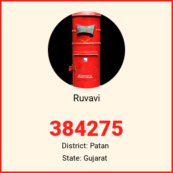 Ruvavi pin code, district Patan in Gujarat