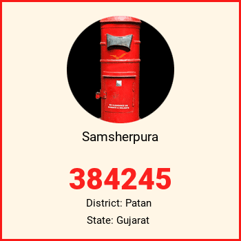 Samsherpura pin code, district Patan in Gujarat