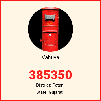 Vahuva pin code, district Patan in Gujarat
