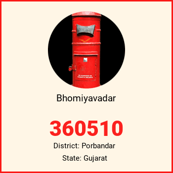 Bhomiyavadar pin code, district Porbandar in Gujarat