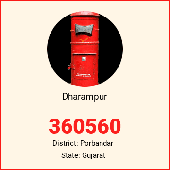 Dharampur pin code, district Porbandar in Gujarat