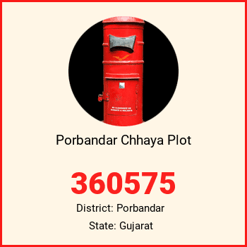 Porbandar Chhaya Plot pin code, district Porbandar in Gujarat