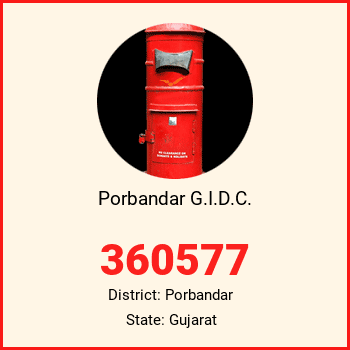 Porbandar G.I.D.C. pin code, district Porbandar in Gujarat