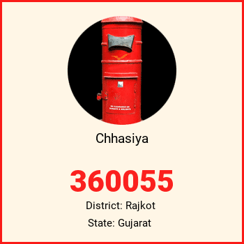Chhasiya pin code, district Rajkot in Gujarat