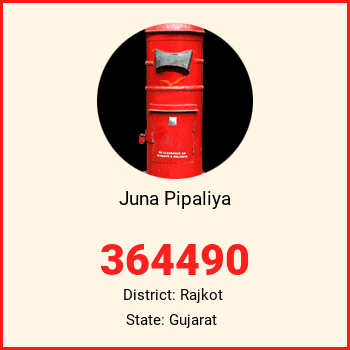 Juna Pipaliya pin code, district Rajkot in Gujarat
