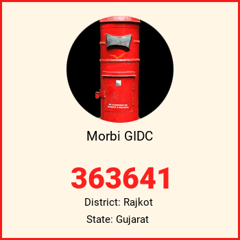 Morbi GIDC pin code, district Rajkot in Gujarat