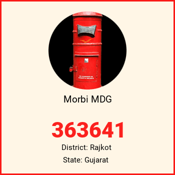 Morbi MDG pin code, district Rajkot in Gujarat