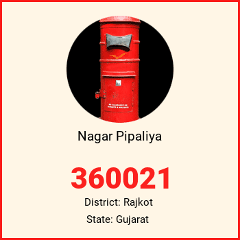 Nagar Pipaliya pin code, district Rajkot in Gujarat
