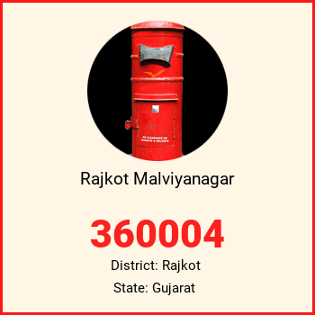 Rajkot Malviyanagar pin code, district Rajkot in Gujarat