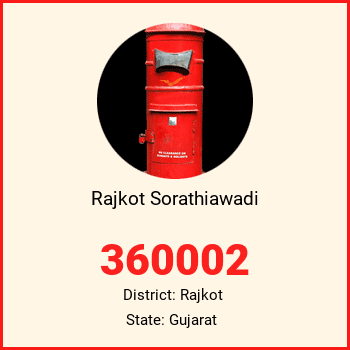 Rajkot Sorathiawadi pin code, district Rajkot in Gujarat