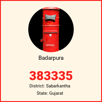 Badarpura pin code, district Sabarkantha in Gujarat