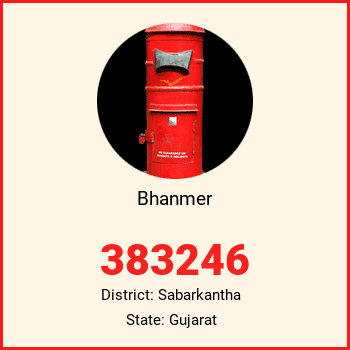 Bhanmer pin code, district Sabarkantha in Gujarat