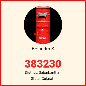 Bolundra S pin code, district Sabarkantha in Gujarat