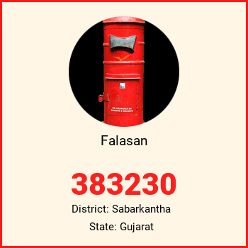 Falasan pin code, district Sabarkantha in Gujarat