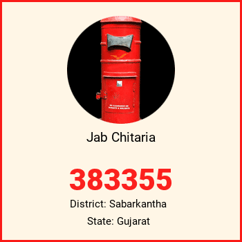 Jab Chitaria pin code, district Sabarkantha in Gujarat