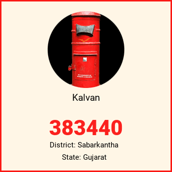 Kalvan pin code, district Sabarkantha in Gujarat