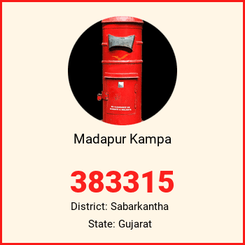 Madapur Kampa pin code, district Sabarkantha in Gujarat