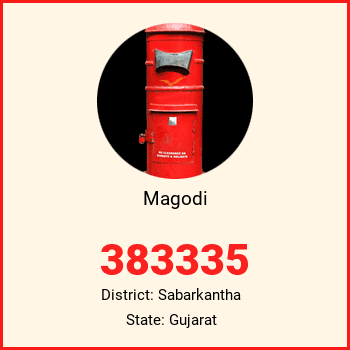 Magodi pin code, district Sabarkantha in Gujarat