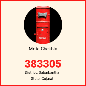 Mota Chekhla pin code, district Sabarkantha in Gujarat