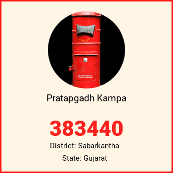 Pratapgadh Kampa pin code, district Sabarkantha in Gujarat