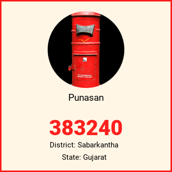 Punasan pin code, district Sabarkantha in Gujarat