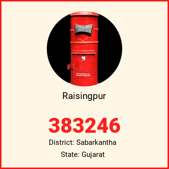 Raisingpur pin code, district Sabarkantha in Gujarat