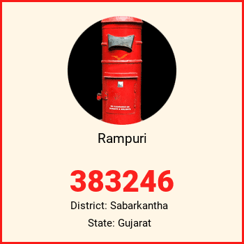 Rampuri pin code, district Sabarkantha in Gujarat