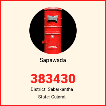 Sapawada pin code, district Sabarkantha in Gujarat
