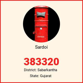 Sardoi pin code, district Sabarkantha in Gujarat