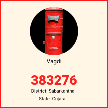 Vagdi pin code, district Sabarkantha in Gujarat