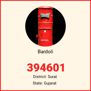 Bardoli pin code, district Surat in Gujarat