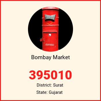 Bombay Market pin code, district Surat in Gujarat