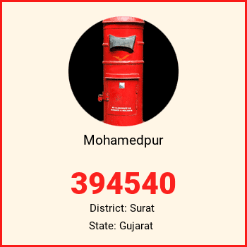 Mohamedpur pin code, district Surat in Gujarat