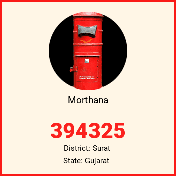 Morthana pin code, district Surat in Gujarat