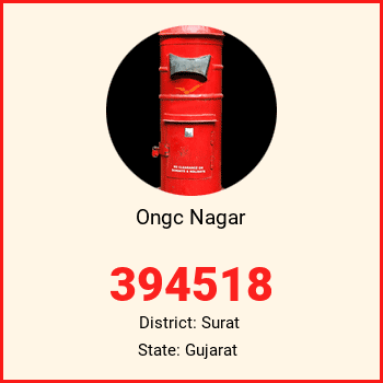 Ongc Nagar pin code, district Surat in Gujarat