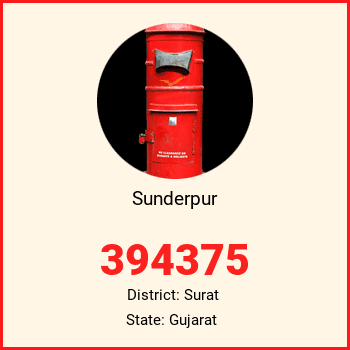 Sunderpur pin code, district Surat in Gujarat