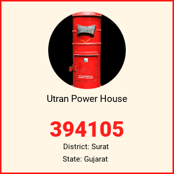 Utran Power House pin code, district Surat in Gujarat