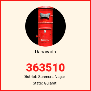 Danavada pin code, district Surendra Nagar in Gujarat