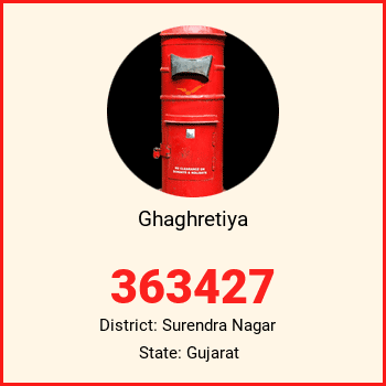 Ghaghretiya pin code, district Surendra Nagar in Gujarat