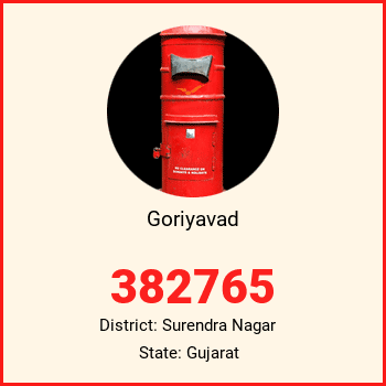 Goriyavad pin code, district Surendra Nagar in Gujarat