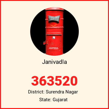 Janivadla pin code, district Surendra Nagar in Gujarat