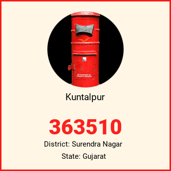Kuntalpur pin code, district Surendra Nagar in Gujarat