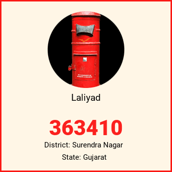 Laliyad pin code, district Surendra Nagar in Gujarat