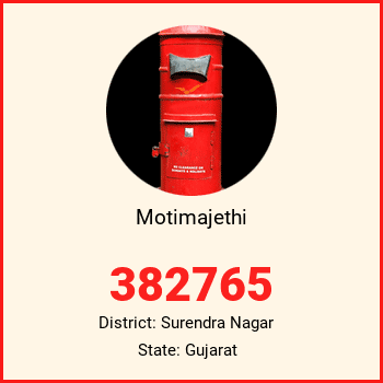Motimajethi pin code, district Surendra Nagar in Gujarat