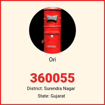 Ori pin code, district Surendra Nagar in Gujarat