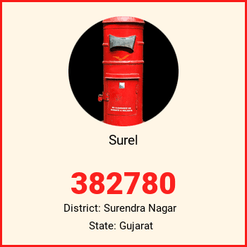 Surel pin code, district Surendra Nagar in Gujarat