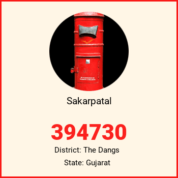 Sakarpatal pin code, district The Dangs in Gujarat